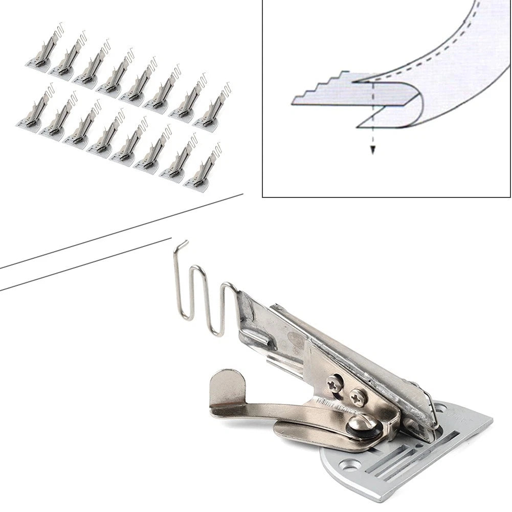 Right-Angle Single Fold Binder for Industrial Single Needle Machines