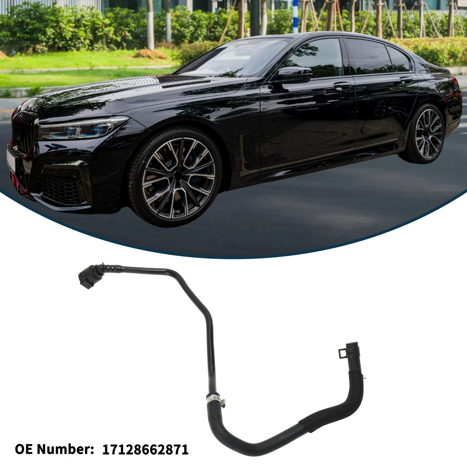 Radiator Hose Replacement for BMW 7 Series G11 G12 750 (2015–2022)