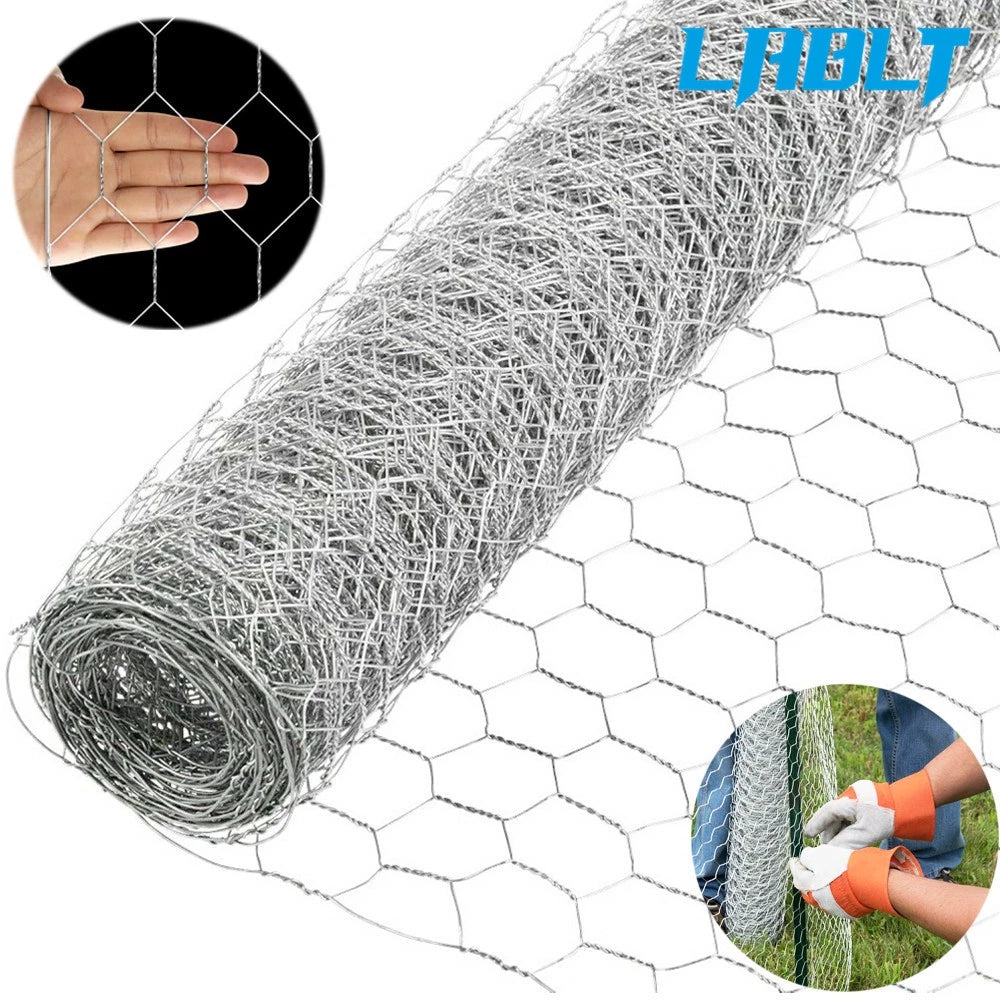 Galvanized Poultry Net for Chicken Wire 24" x 150' (2-inch Hole)