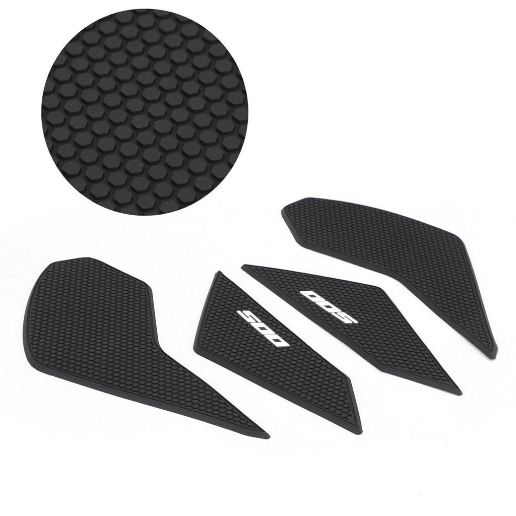4X Tank Pads Traction Grips Protector for Honda CBR500R (2013–2016)
