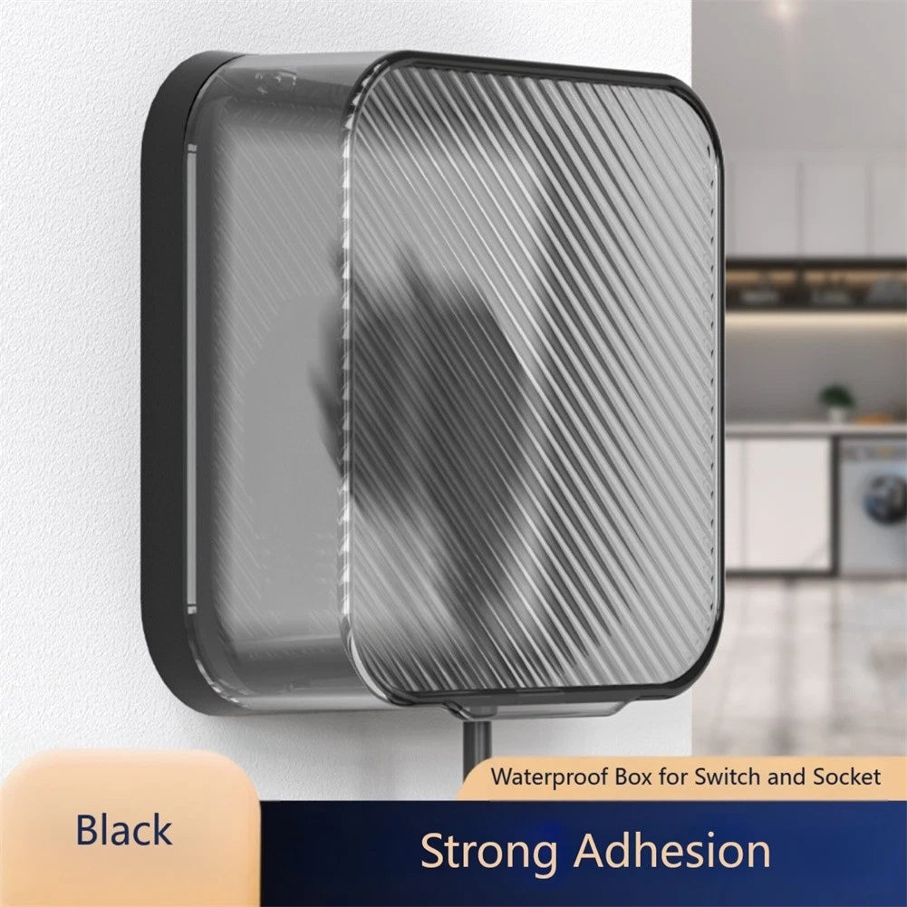 Waterproof Outlet for Bathroom Electrical Installation (No-Drill, Tool-Free)
