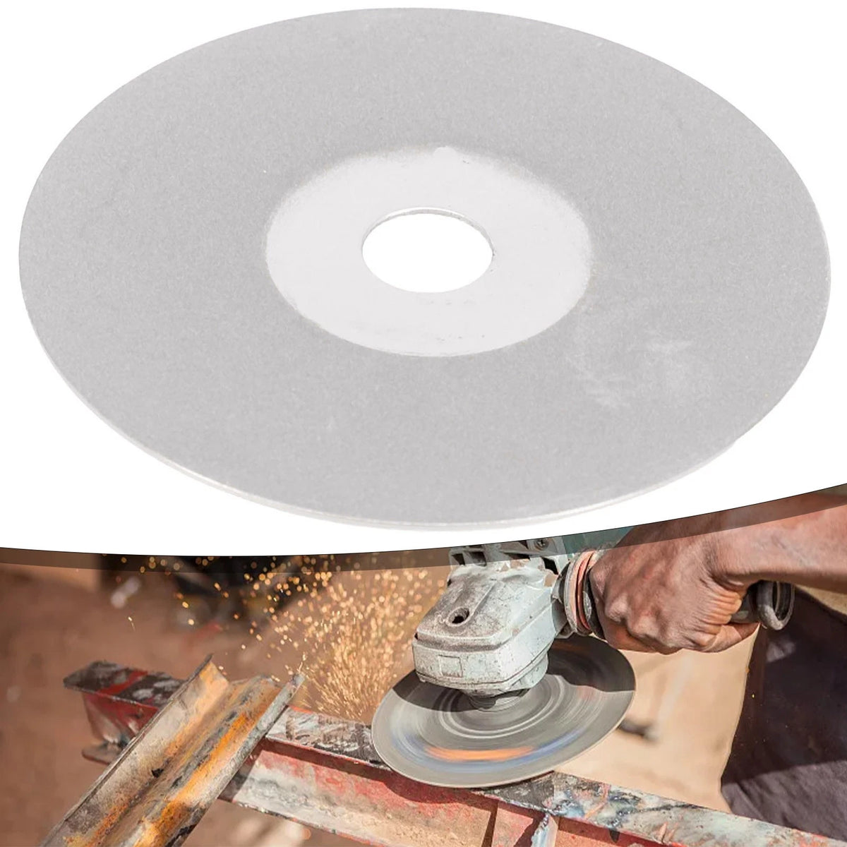 4 Grinding Wheel Discs for Metal Polishing (Grit 240 ~ 3000)