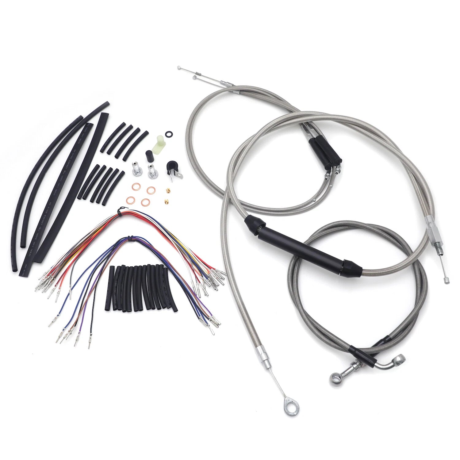 Extended Cable Kit for Harley Dyna (1996–2006)
