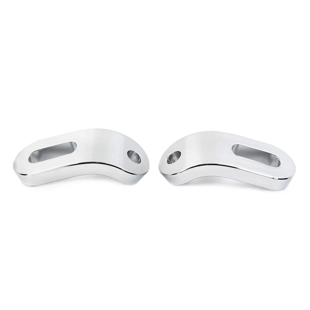 Touchless Tie-Downs Mount for Harley Touring Road King Electra Glide (Chrome)