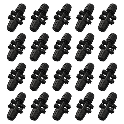 6 Way Irrigation Connectors for Garden Watering