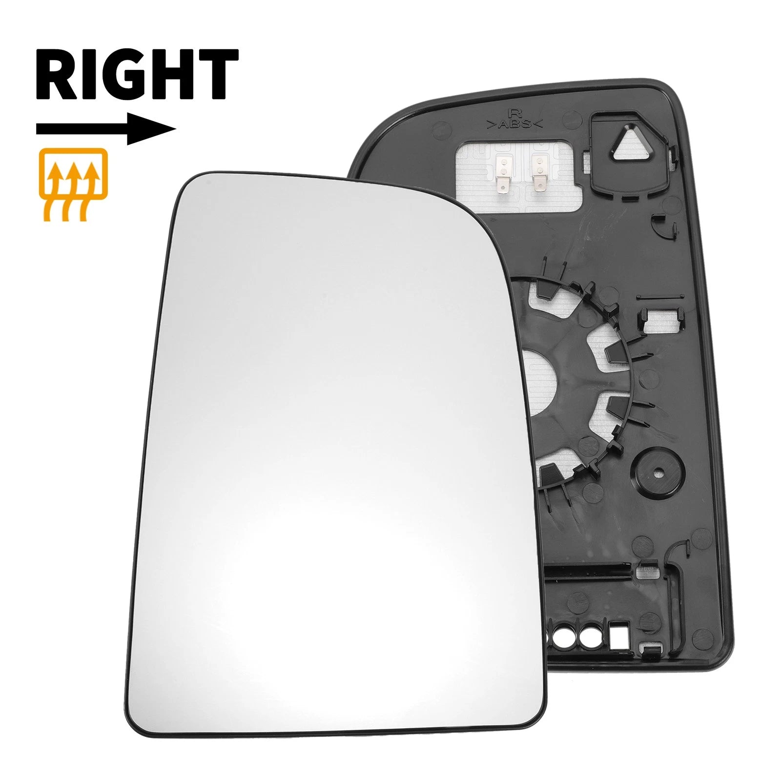 Heated Right Upper Side Mirror Glass Replacement for Mercedes Crafter (2017–2023)