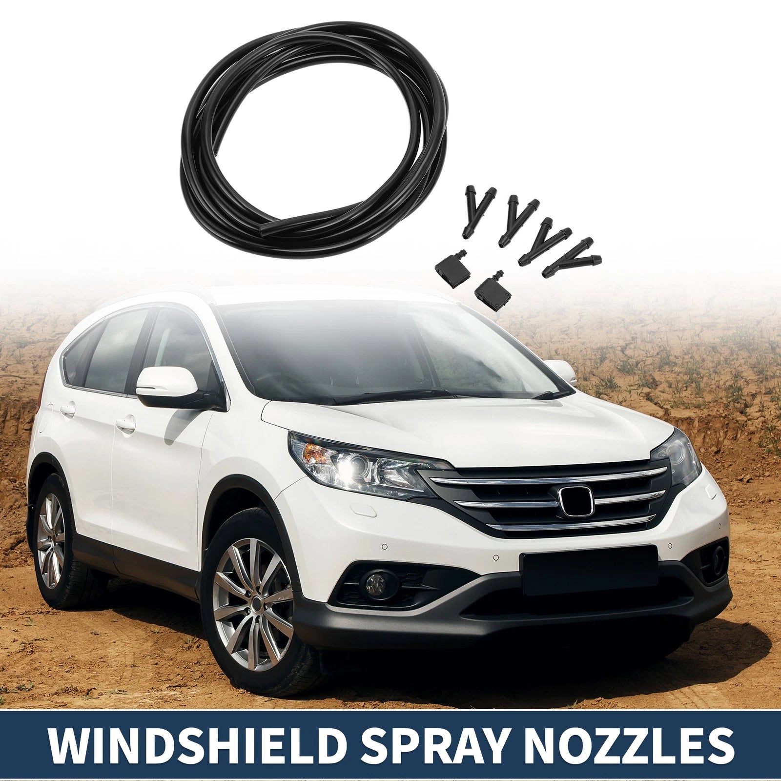 Front Windshield Washer Nozzles Set for Mercedes-Benz Sprinter (2010–2018)