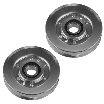 V Idler Pulley Heavy Duty Replacement for John Deere 540D 60D 1023E (2008–2018)