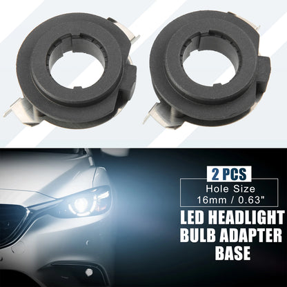 Headlight Bulb Holder Adapter Clip for BMW E60 ML450 (Pack of 2) (2005–2013)