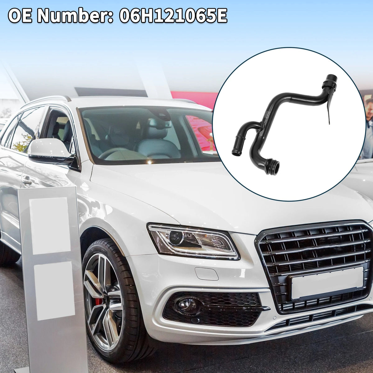 Radiator Hose Coolant Pipe Replacement for Audi Q5 (2009–2017)