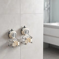2X Suction Cup Mop Holder for Home Cleaning Tools