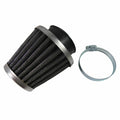 42mm Hi Flow Chrome Pod Air Filter Universal Cleaner