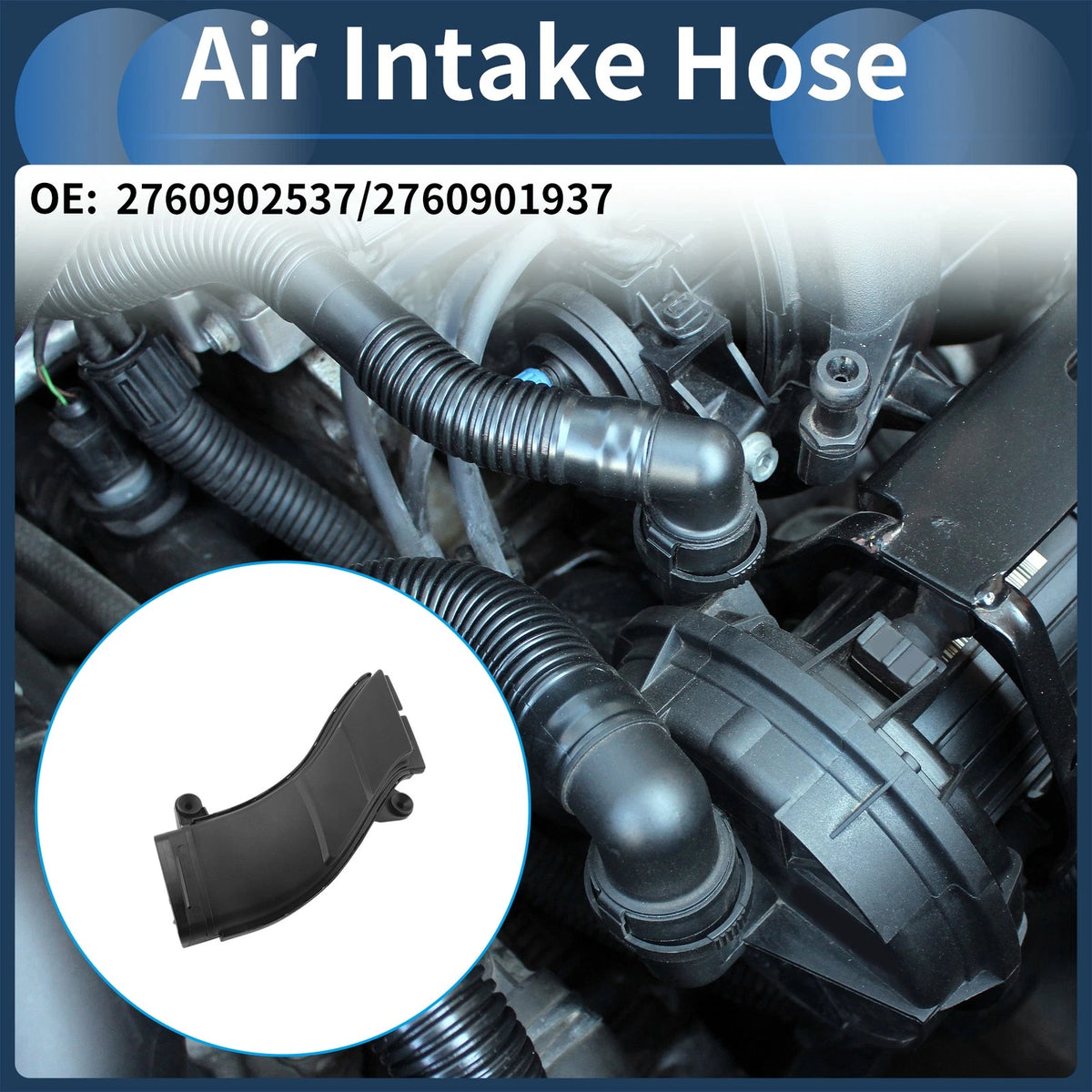 Engine Air Intake Hose Replacement for Mercedes Benz M276 (2014–2019)