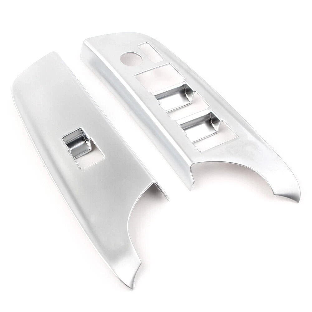 Front Window Switch Plate Trims for Toyota Sienta (2016–2018) ABS