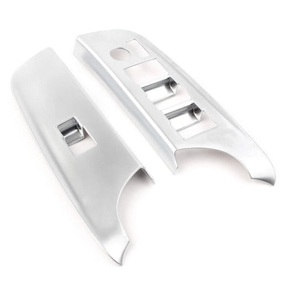 Front Window Switch Plate Trims for Toyota Sienta (2016–2018) ABS