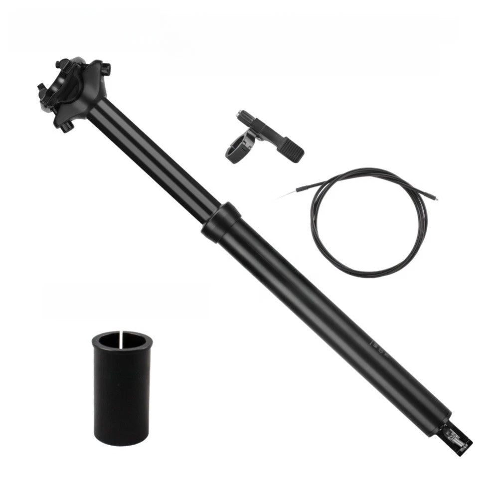 Internal Cable Dropper Seatpost 27.2/30.9/31.6mm Remote Lever for Trail Riding