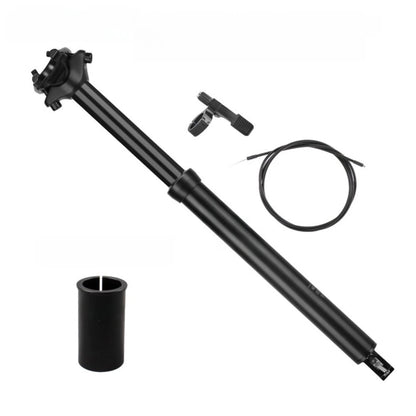 Internal Cable Dropper Seatpost 27.2/30.9/31.6mm Remote Lever for Trail Riding