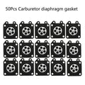 50Pcs Carburetor Diaphragm for Walbro (95-526, 95-526-9, 95-526-9-8)