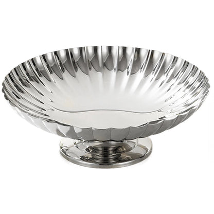 Stainless Steel Fruit Platter with Non-Slip Silicone Base