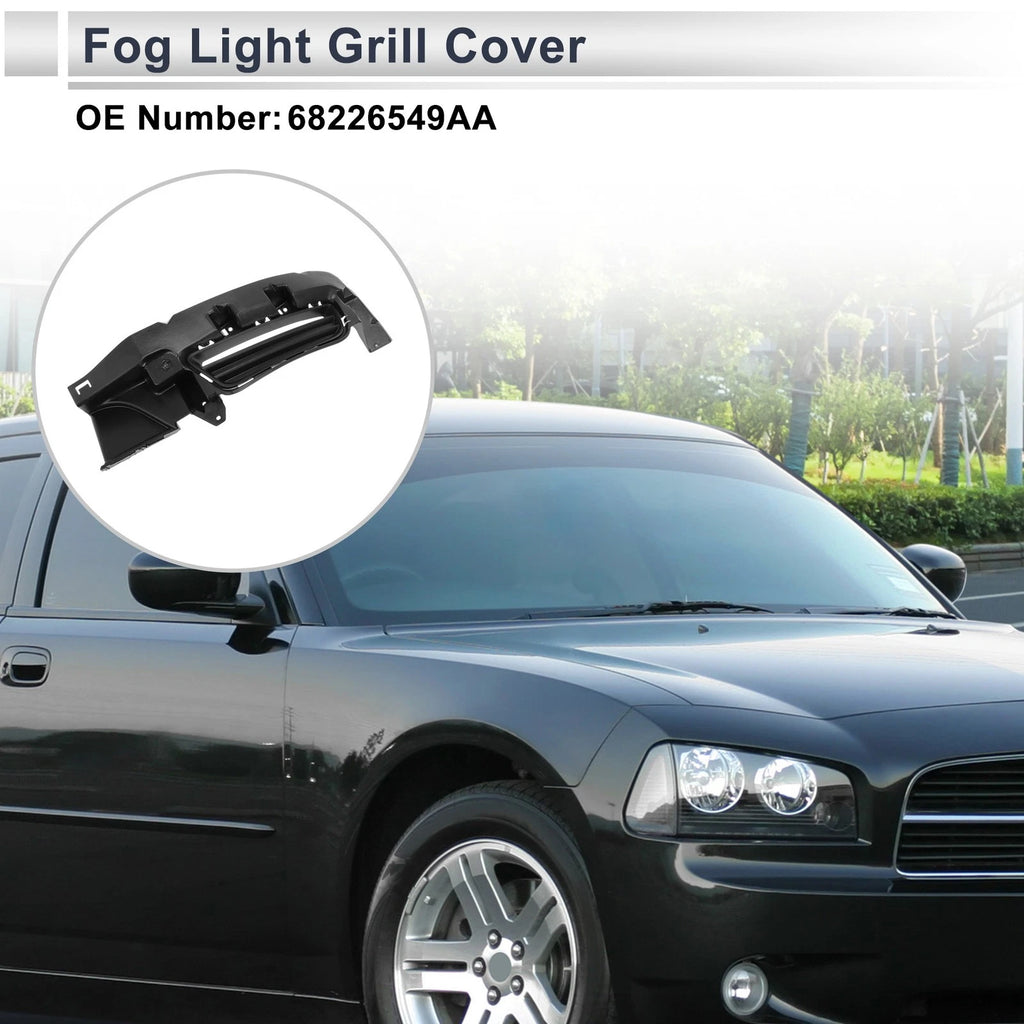 Front Right Fog Light Grill Replacement for Dodge Charger (2015–2021)