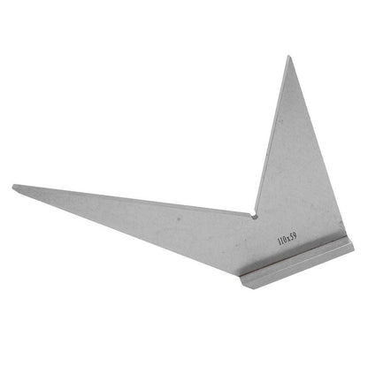 Multiangle Bevel Gauge for Protractor Tool (Carbon Steel)