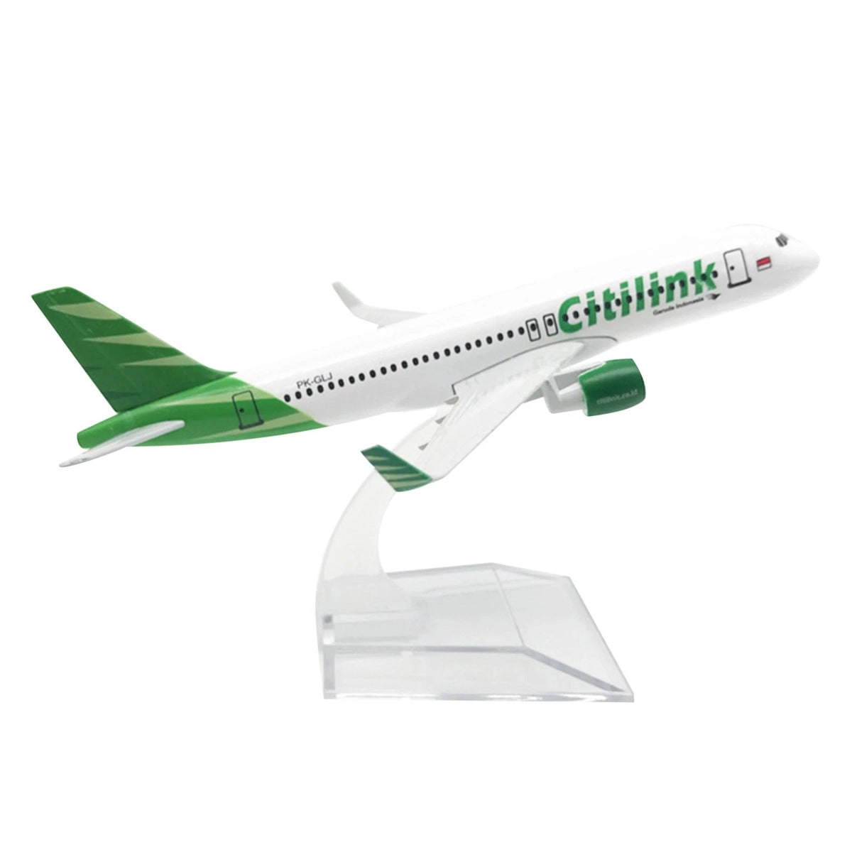 Diecast Alloy Model Plane for Citilink A320 (1:400 Scale)
