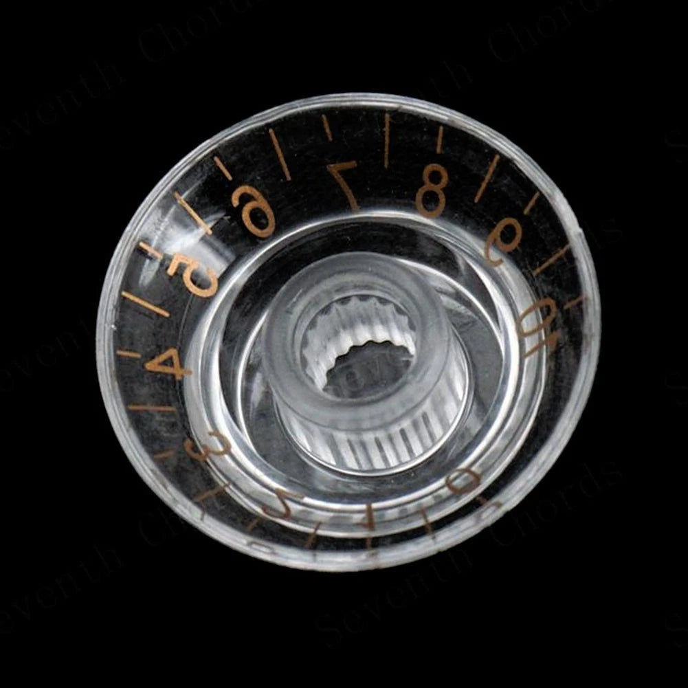 4X Guitar Knobs for Speed Tone Pots 6mm Diameter