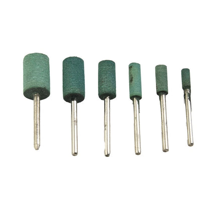 Set of 6 Rubber Cylinder Head Polishing Buffing Grinding Tools Kit