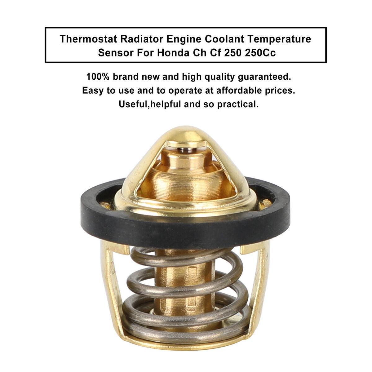Thermostat Engine Coolant Temperature Sensor for Honda CH250 CF250 (70℃)