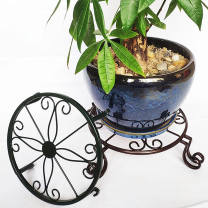 3 Pack Flower Stand with Rustproof Coating for Long Lasting Use