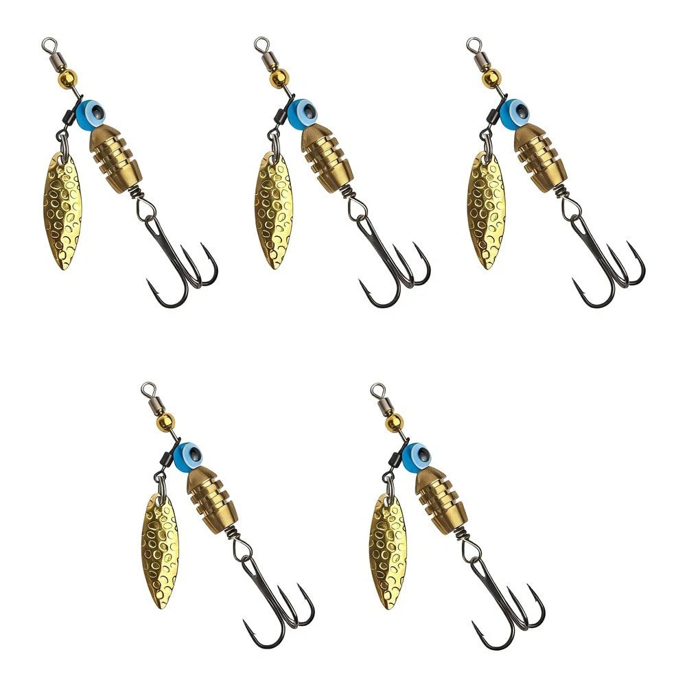 Metal Rotating Vane Flyer Lure 6cm for Trout Panfish (Freshwater)
