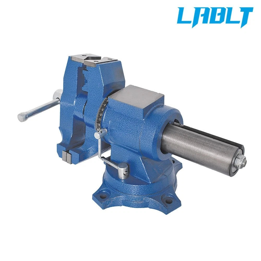 5-Inch Heavy Swivel Rotating Bench Vise for Multi-Purpose Use