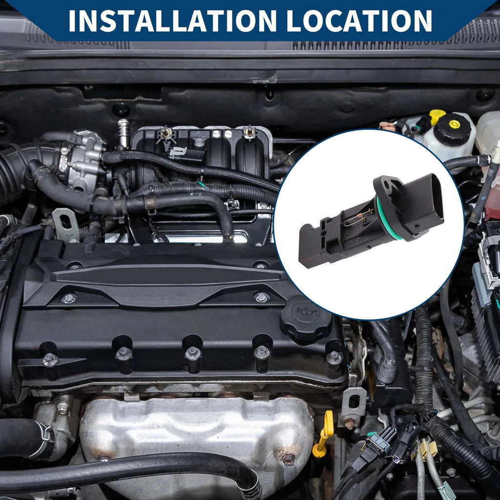 Mass Air Flow Sensor Replacement for BMW E46 E36 E39 E38 E53 (1998–2006)