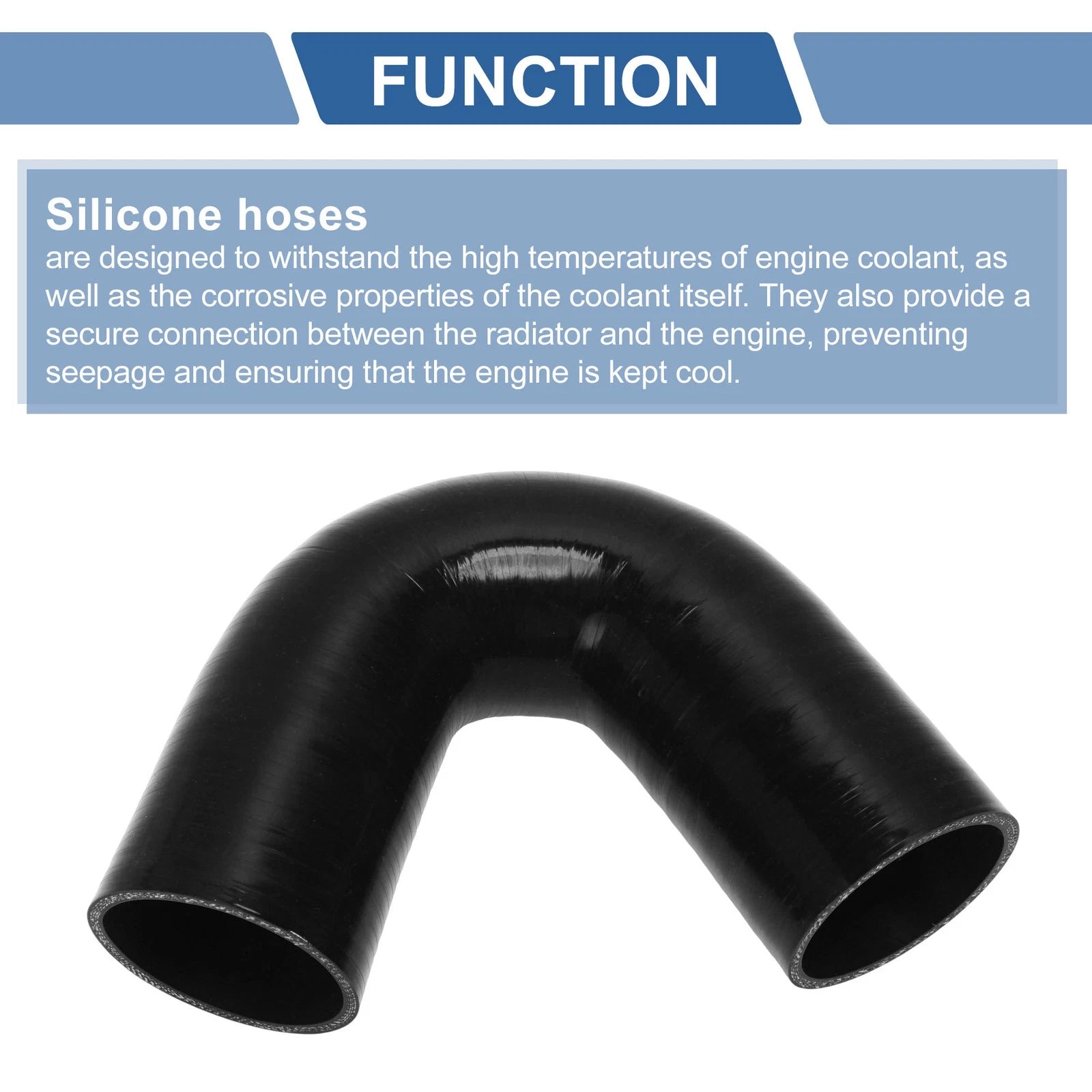 70mm Silicone Elbow for Intercooler Heater (135 Degree, 4 Layers)
