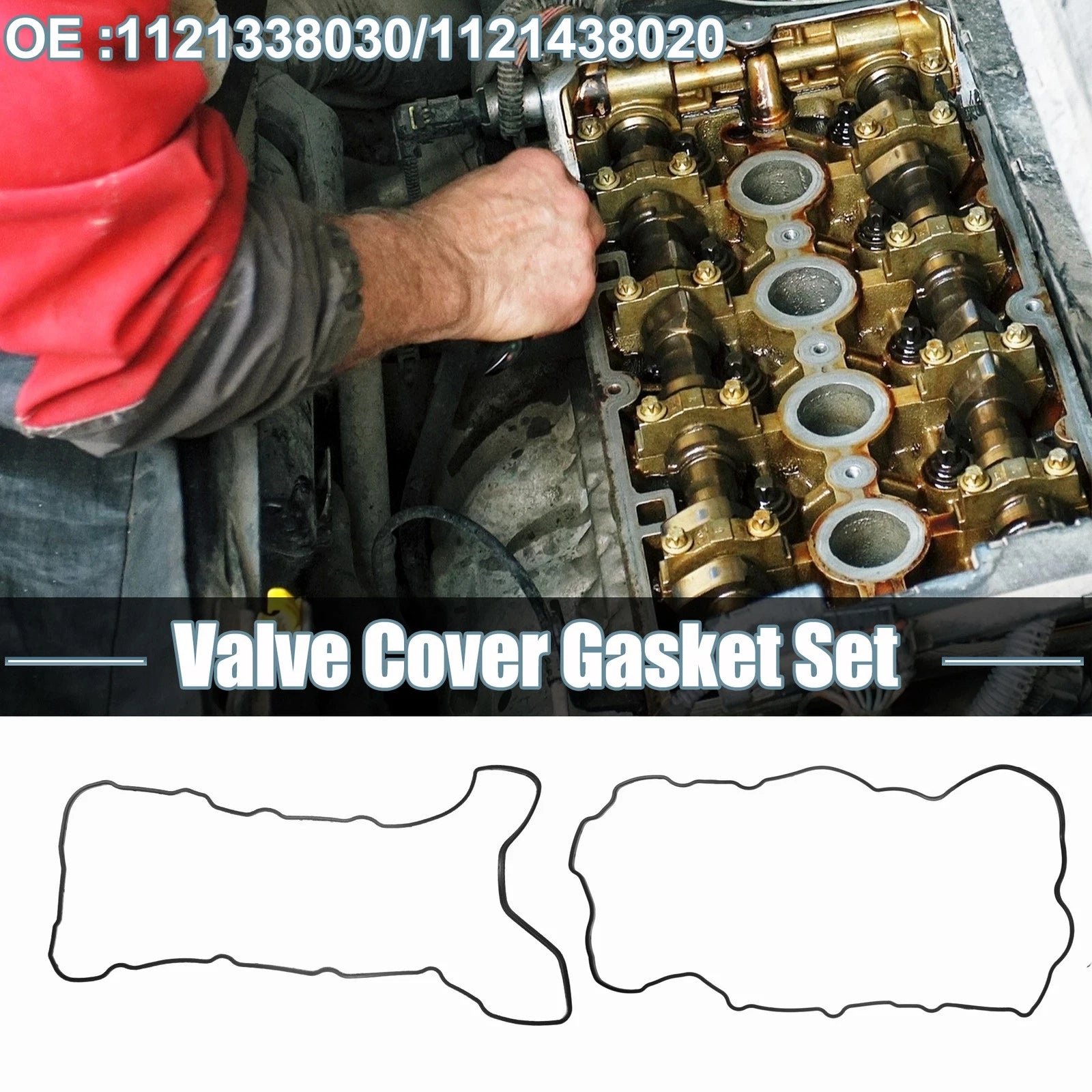 Valve Cover Gasket Set Replacement for Lexus LS460 (2013–2017)