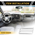 Side Console Headlight Switch Button Panel Cover for Toyota Tundra (2022-2024)
