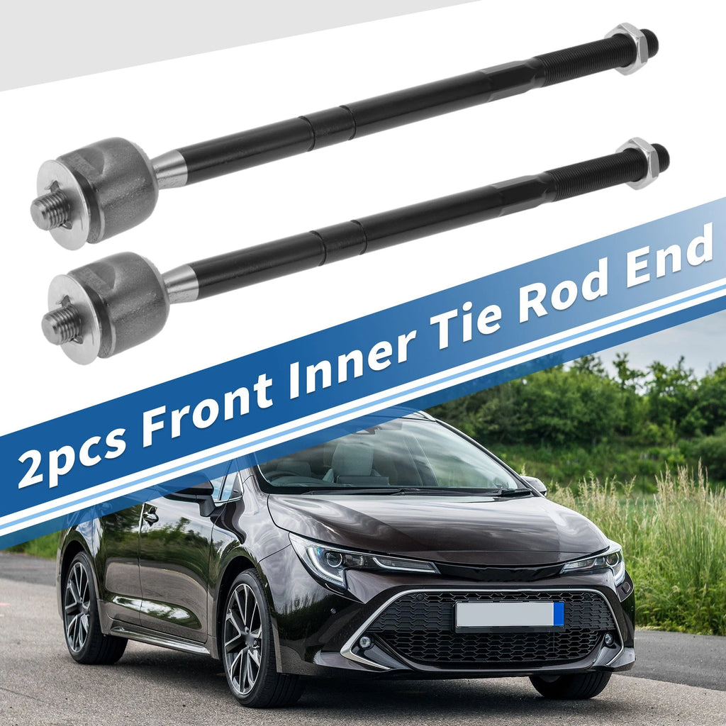 2 Pcs Front Inner Tie Rod End Links Replacement for Toyota Matrix (2003–2008)