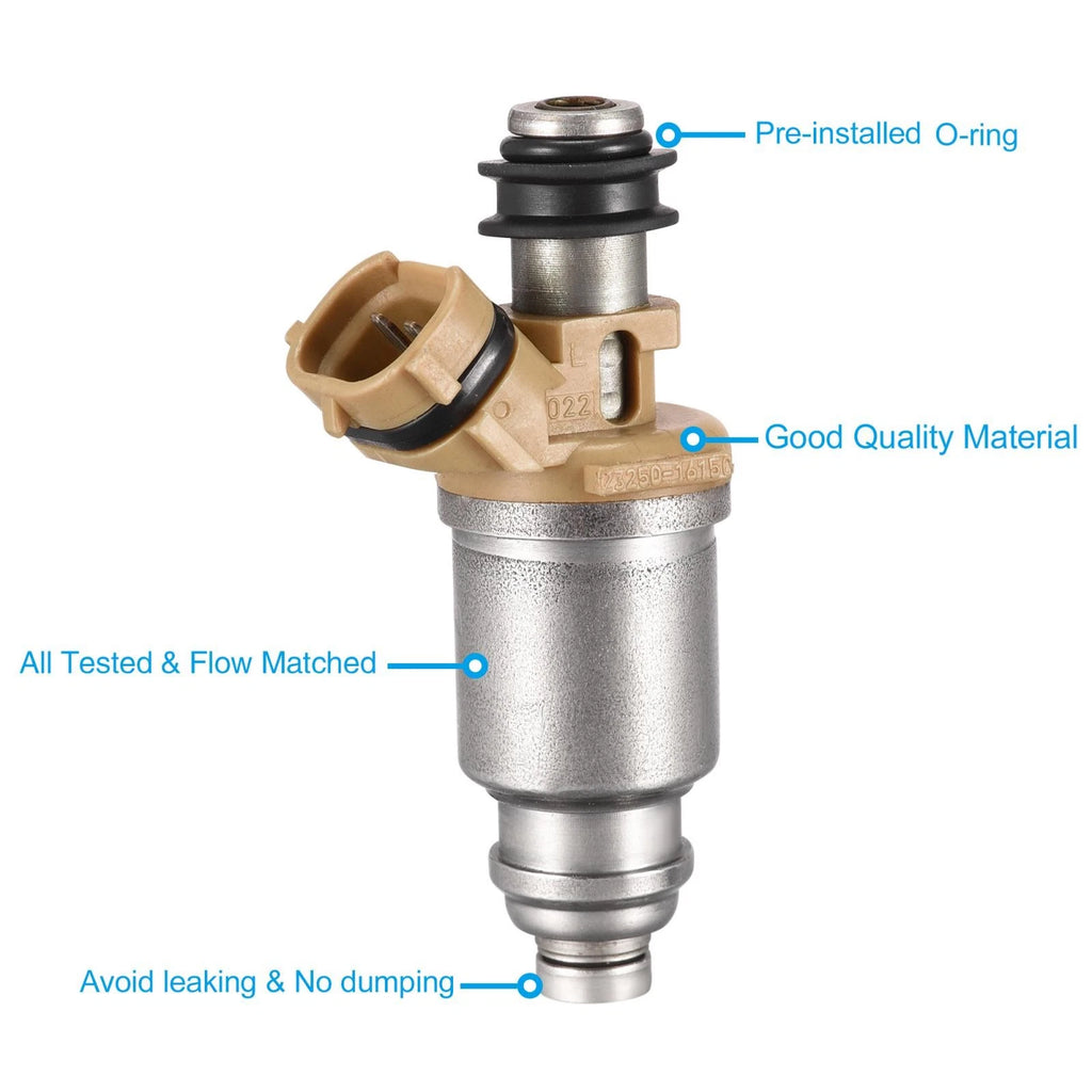 Fuel Injector Replacement for Toyota Corolla 1.6L (1992–1997)
