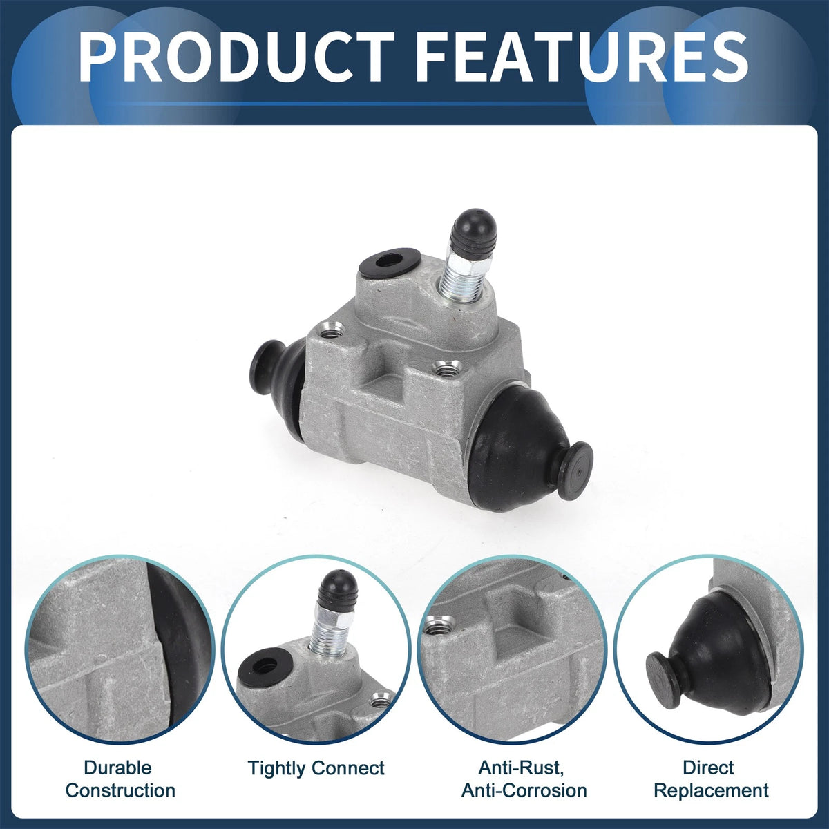 Rear Brake Wheel Cylinder No. 5833002000 for Hyundai Accent (2003–2005)