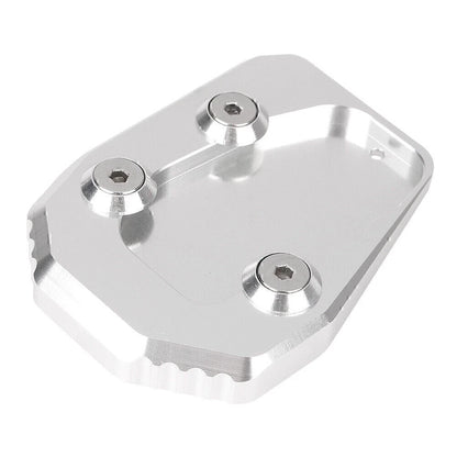 Kickstand Side Stand Extension Pad for Yamaha MT09 (2013–2016) Silver
