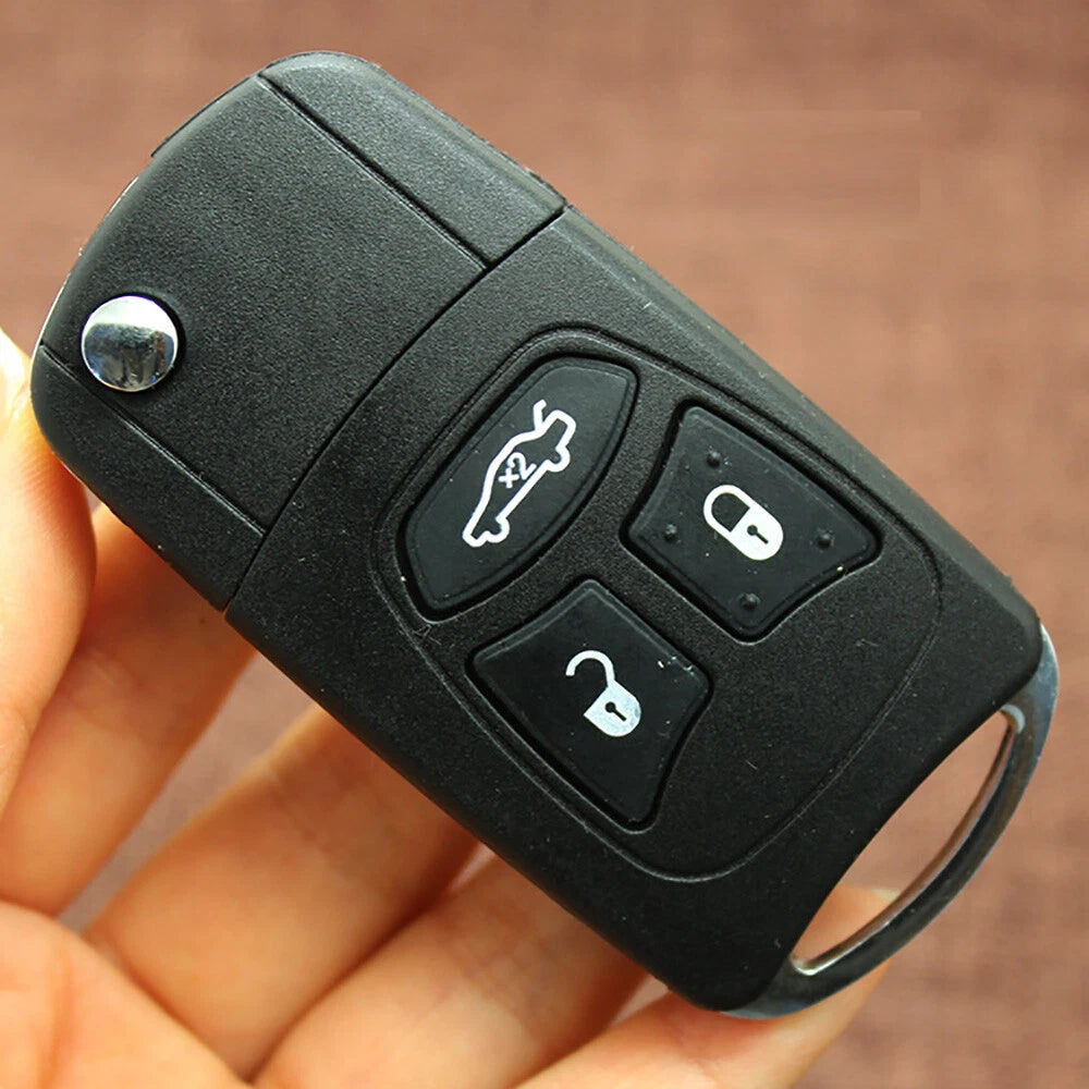 Remote Control Key Replacement Shell Housing 3 Buttons for Dodge Chrysler Jeep