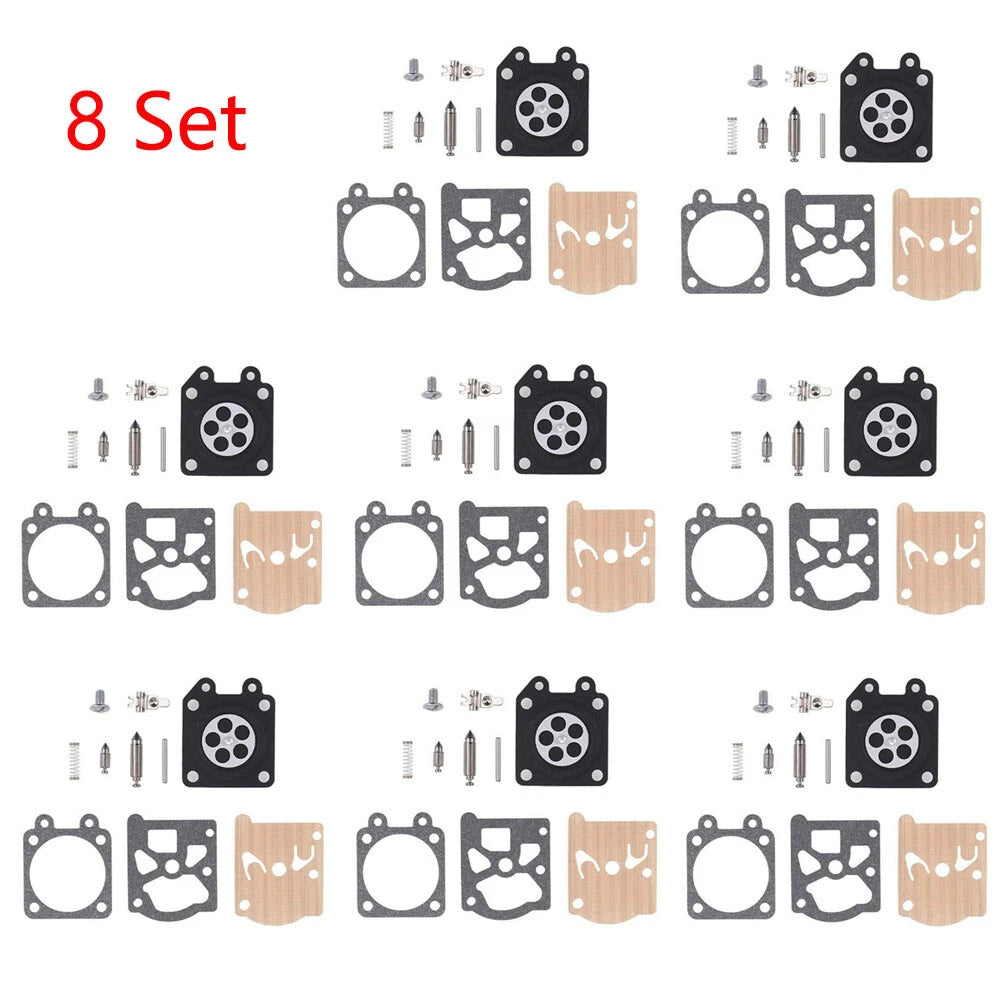Set of 8 Carburetor Gasket Kit for Stihl 024 026 MS240 MS260 (WALBRO K11-WAT)