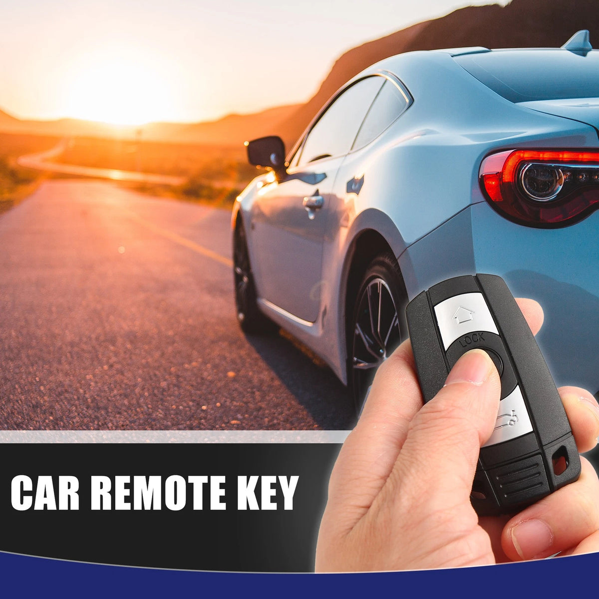 Car Remote Key Fob Entry Replacement for BMW 3 5 7 X5 X6 (E90–E93)