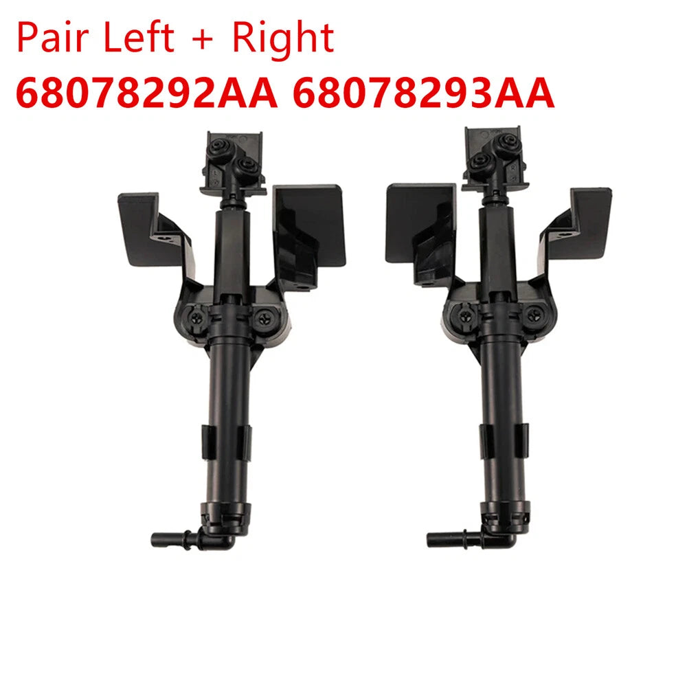 Set of 2 Headlight Washer Nozzles for Jeep Grand Cherokee (2011–2013)