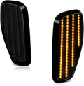 Pair of Smoked Front Side Marker Turn Signal Lights for Jeep Renegade (2015–2022)