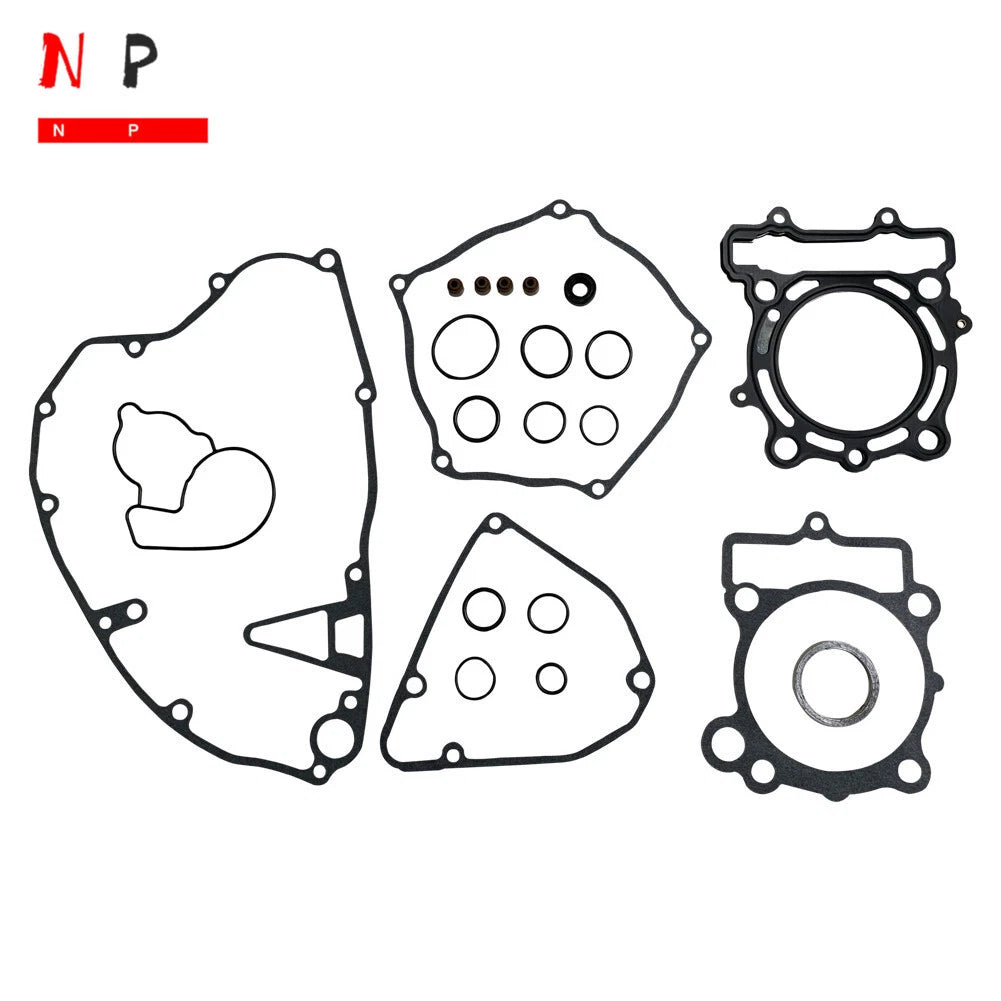 Complete Engine Gasket Kit & Exhaust Valve for Kawasaki KX250 (2004–2018)