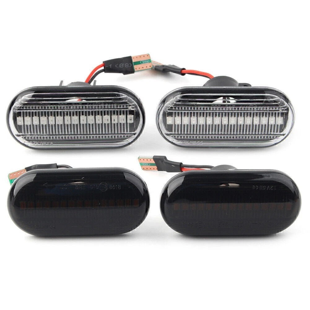 LED Side Dynamic Marker Indicator Light for Renault Clio, Twingo, Dacia Duster (2010–2023)