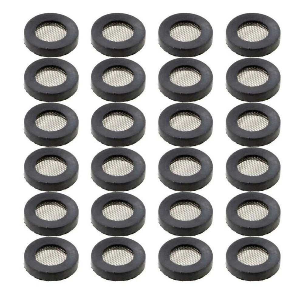 24x Garden Hose Washer Gasket Filter Net Screen for Sprinkler