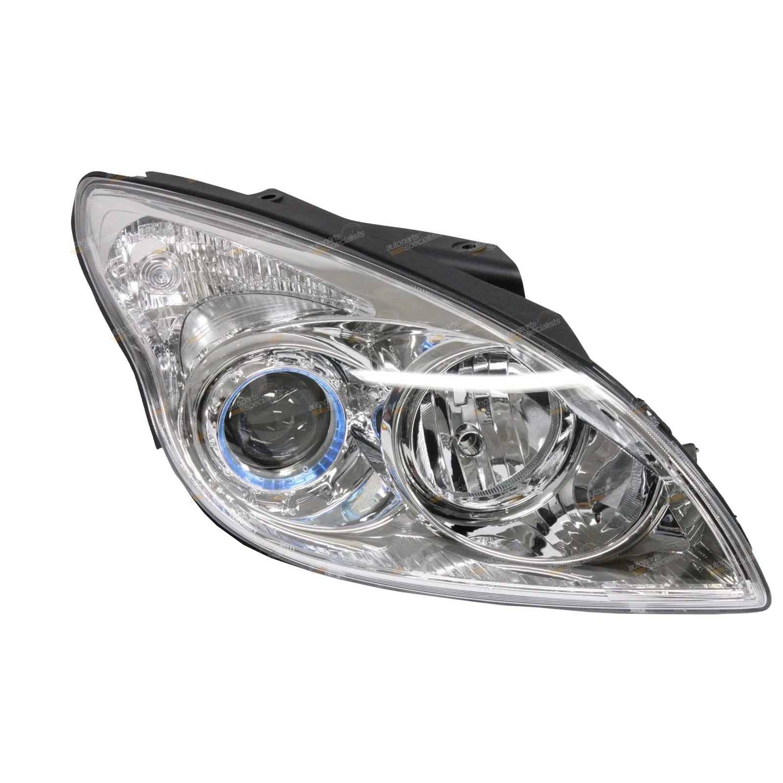 RH Chrome Headlight for Hyundai i30 FD (2007–2009) RHS