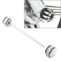 Front Axle Nut Cover Cap Installation Kit for Harley Davidson